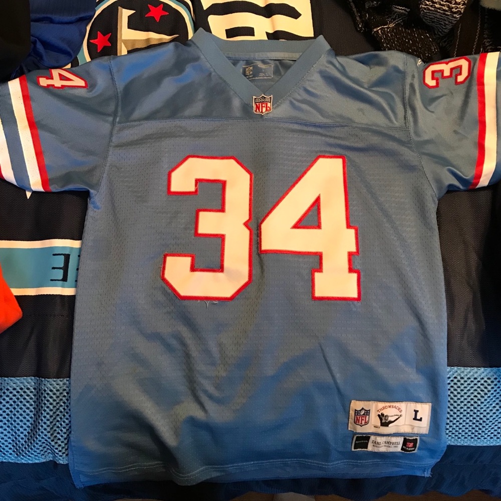 Vintage Reebok Earl Campbell Jersey